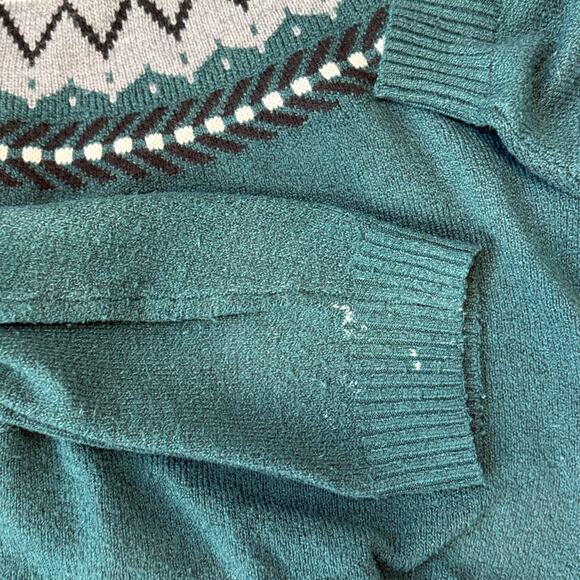 Weatherproof Vintage Fair Isle Sweater XL–Cozy Knit, Nordic Pattern Winter Cabin - Picture 5 of 7